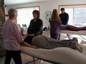 demonstrating reiki healing methods